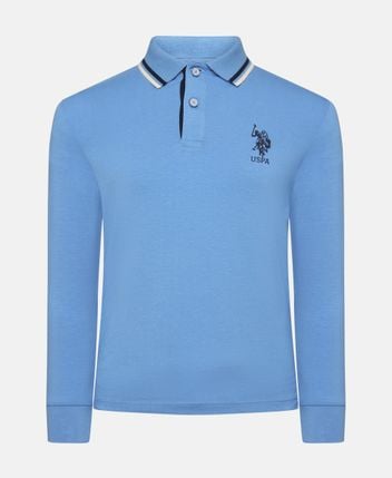 Long-sleeved polo shirt Leon