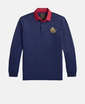 Long-sleeved polo shirt