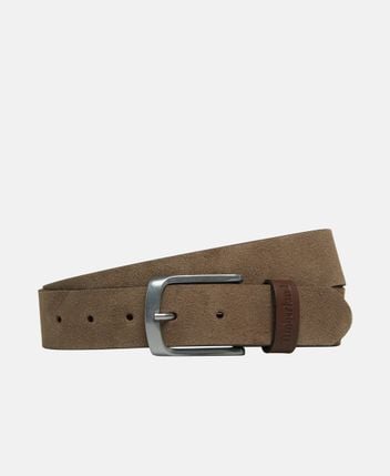 Leather belt