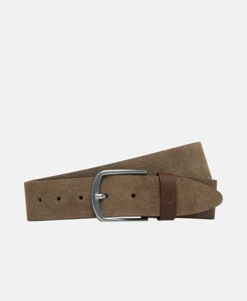 Leather belt