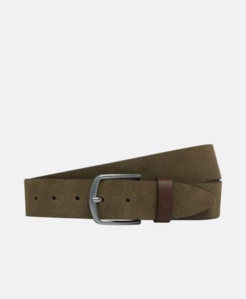 Leather belt