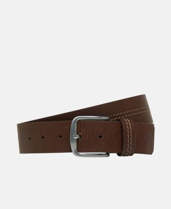 Leather belt