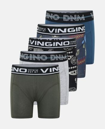 Boxer briefs, pack of 5 Badge