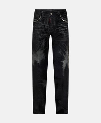 Straight leg jeans