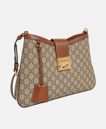 Leather shoulder bag