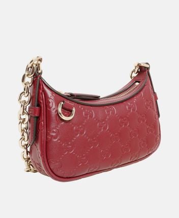 Leather shoulder bag Arabella
