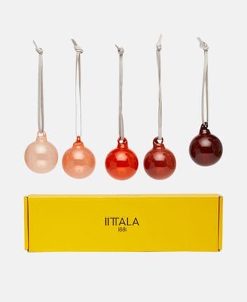 Christmas baubles set