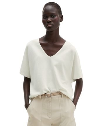 Short-sleeved pullover