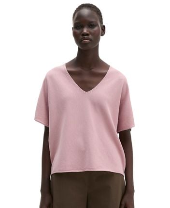 Short-sleeved pullover