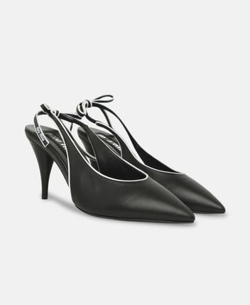 Slingback pumps