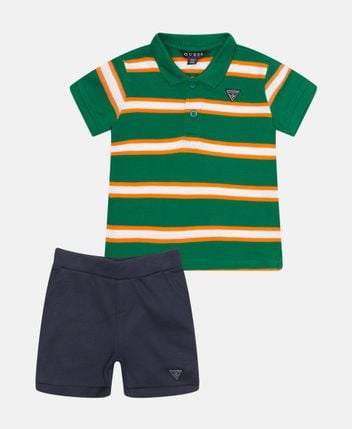 Poloshirt and shorts set