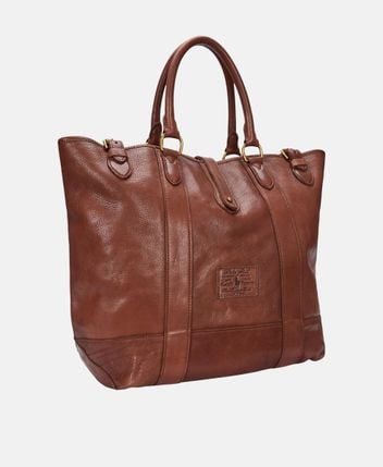 Leather tote bag Heritage