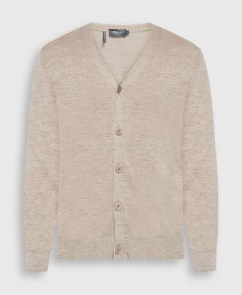 Wool-blend cardigan