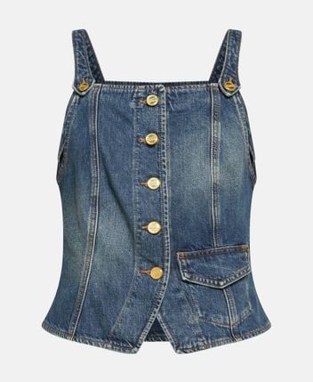 Denim top