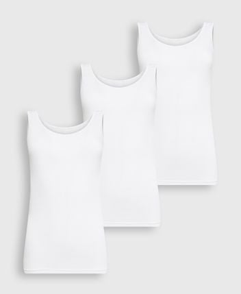 Undershirts, pack of 3