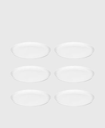 Plates, set of 6 Lido