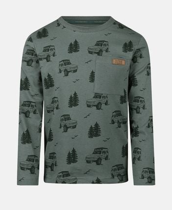 Long-sleeved top