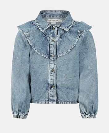 Denim blouse