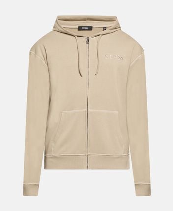 Hooded sweat jacket