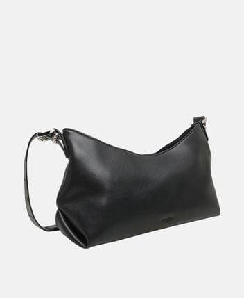 Leather shoulder bag