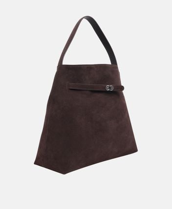 Leather shoulder bag