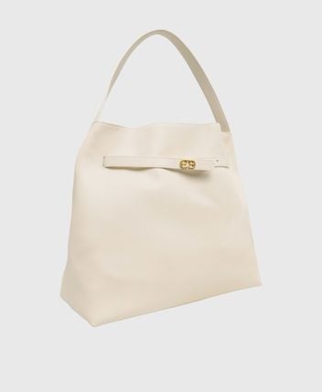 Leather shoulder bag
