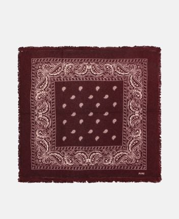 Cashmere square scarf