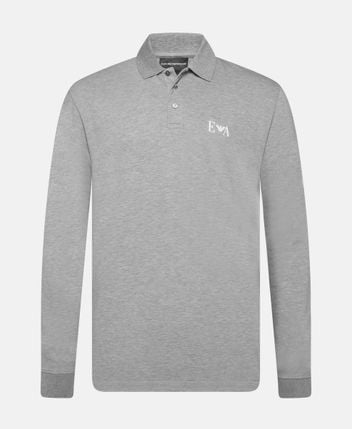 Long-sleeved polo shirt