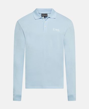 Long-sleeved polo shirt