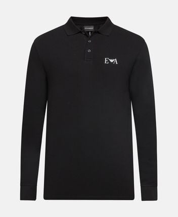 Long-sleeved polo shirt