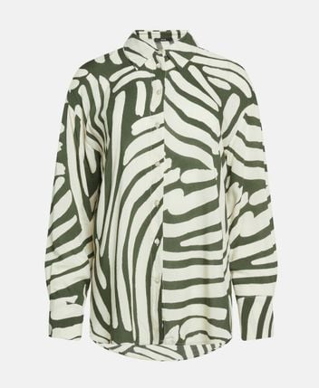Long-sleeved blouse