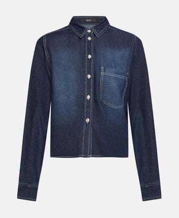 Denim blouse