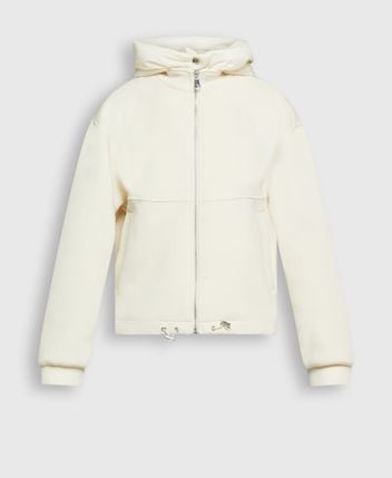 Hooded sweat jacket