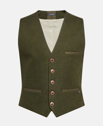 Traditional costume wool gilet Logan