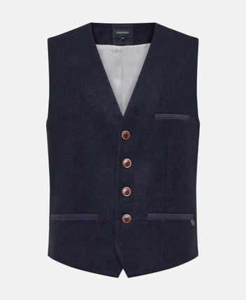 Traditional costume wool gilet Logan