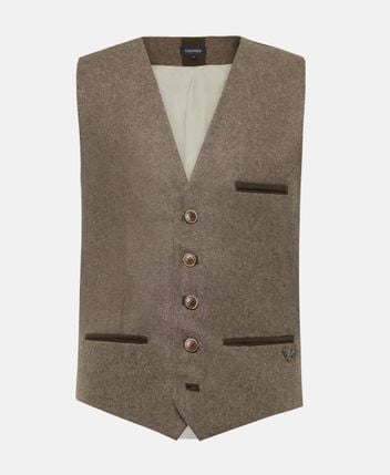 Traditional costume wool gilet Logan