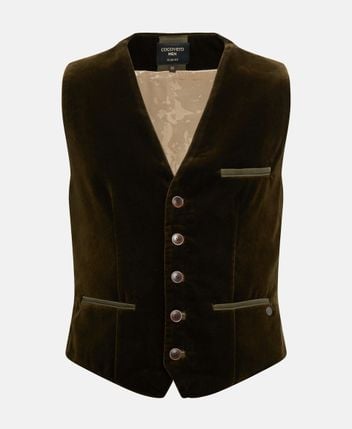 Traditional costume wool gilet Logan