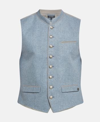 Traditional costume wool gilet
