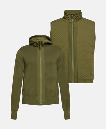 Wool-blend double jacket Barrett