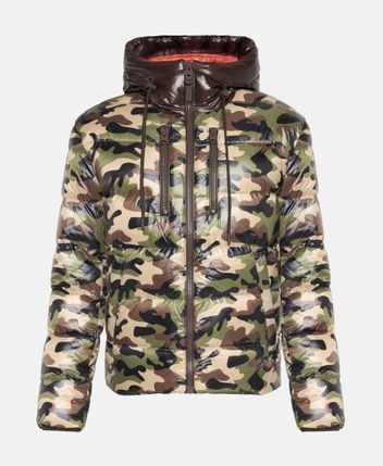 Down jacket Victor-Camo