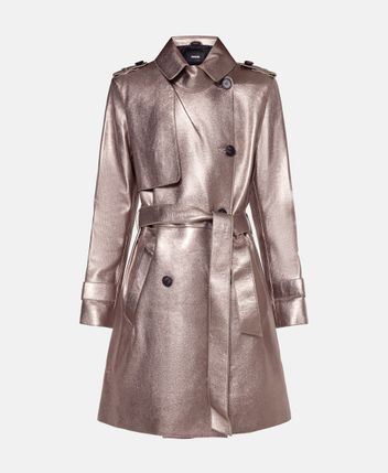 Leather trench coat Mely