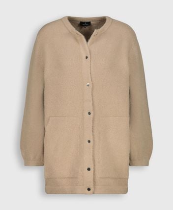 Wool-blend cardigan