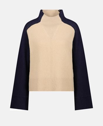Wool-blend pullover