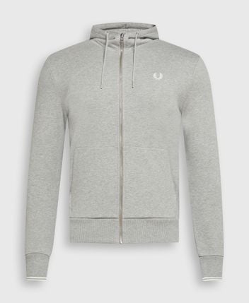 Hooded sweat jacket