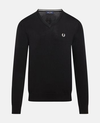Wool-blend pullover