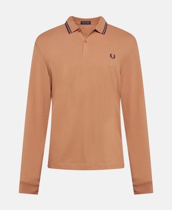 Long-sleeved polo shirt