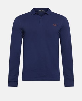 Long-sleeved polo shirt