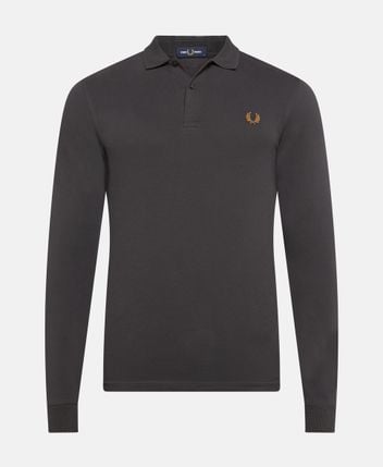 Long-sleeved polo shirt