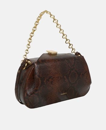 Leather handbag Oyster