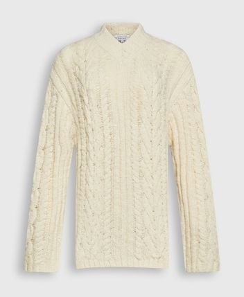 Wool-blend pullover